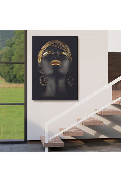 Kadın Yaylera Dekoratif Kanvas Tablo-4975