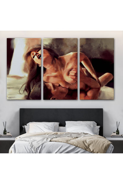 Aşk Çifti Dekoratif Duvar Tablosu-6585