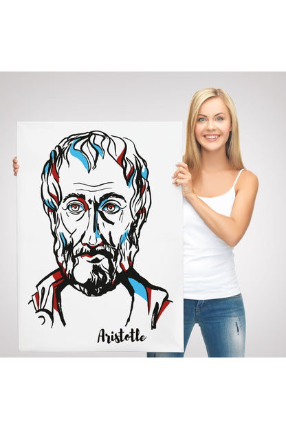 Aristoteles Dekoratif Kanvas Tablo-5919