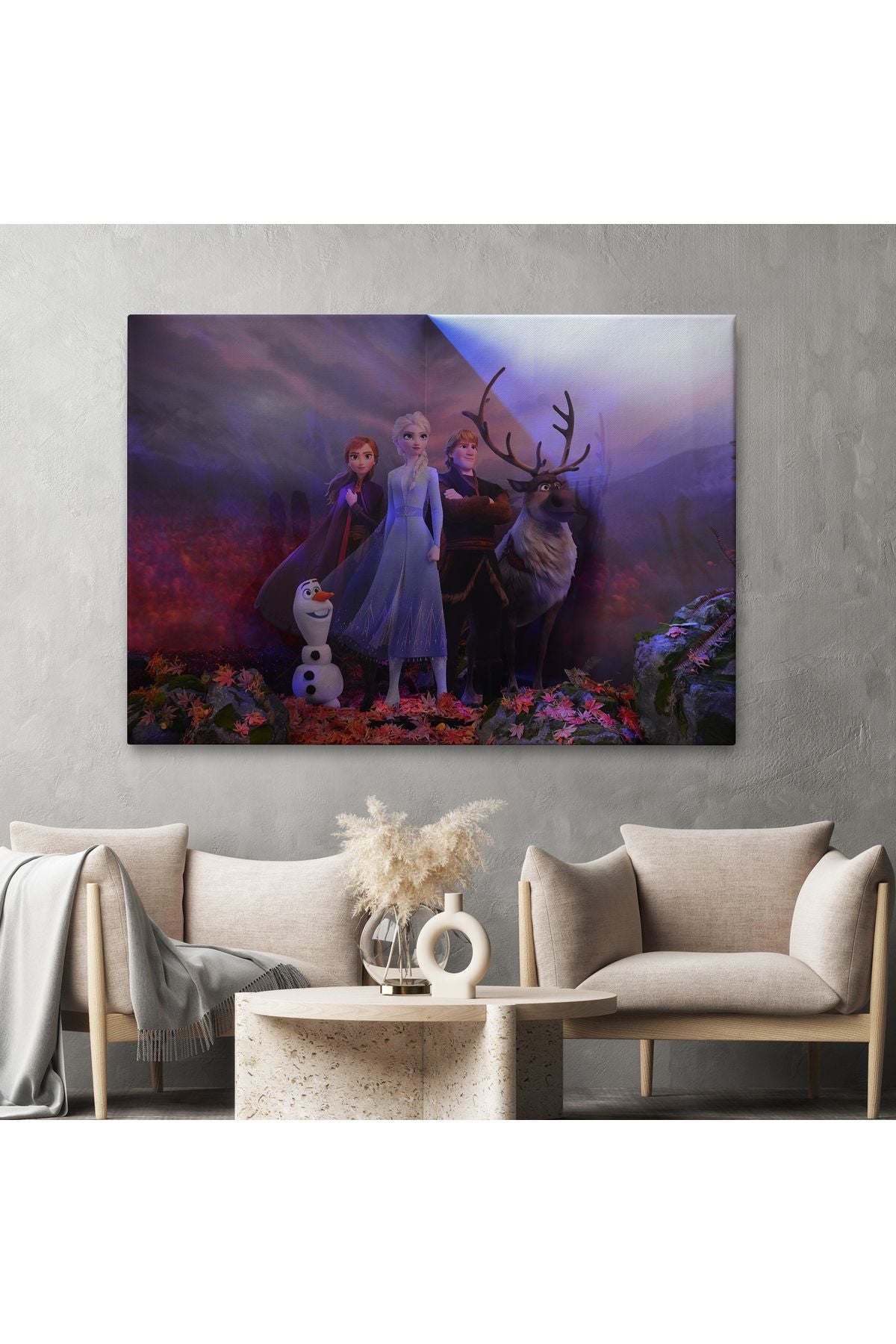 Lts seri001 Disney Animation Frozen 2 Karakterleri Dekoratif Tablo-3685