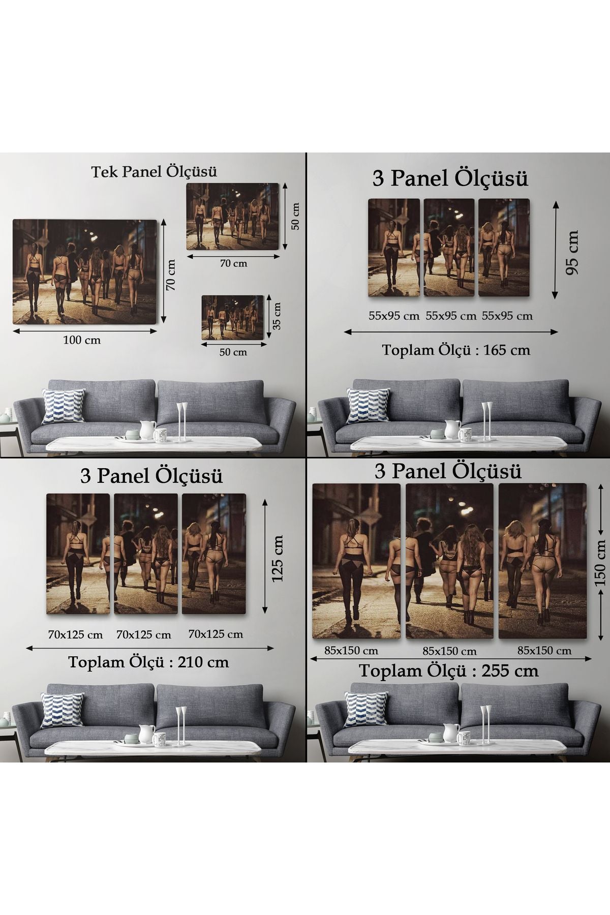 Sokak Kadınları Tablosu - Street Woman-6554