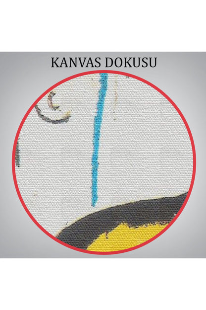 Jean Michel Basquiat'ın Kendi Portresi Kanvas Tablo-4967