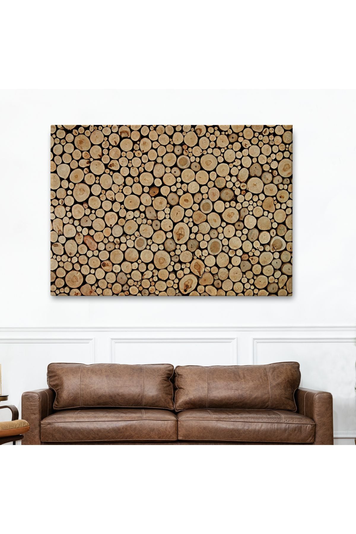 Odun Kütükler Kanvas Tablo-5077