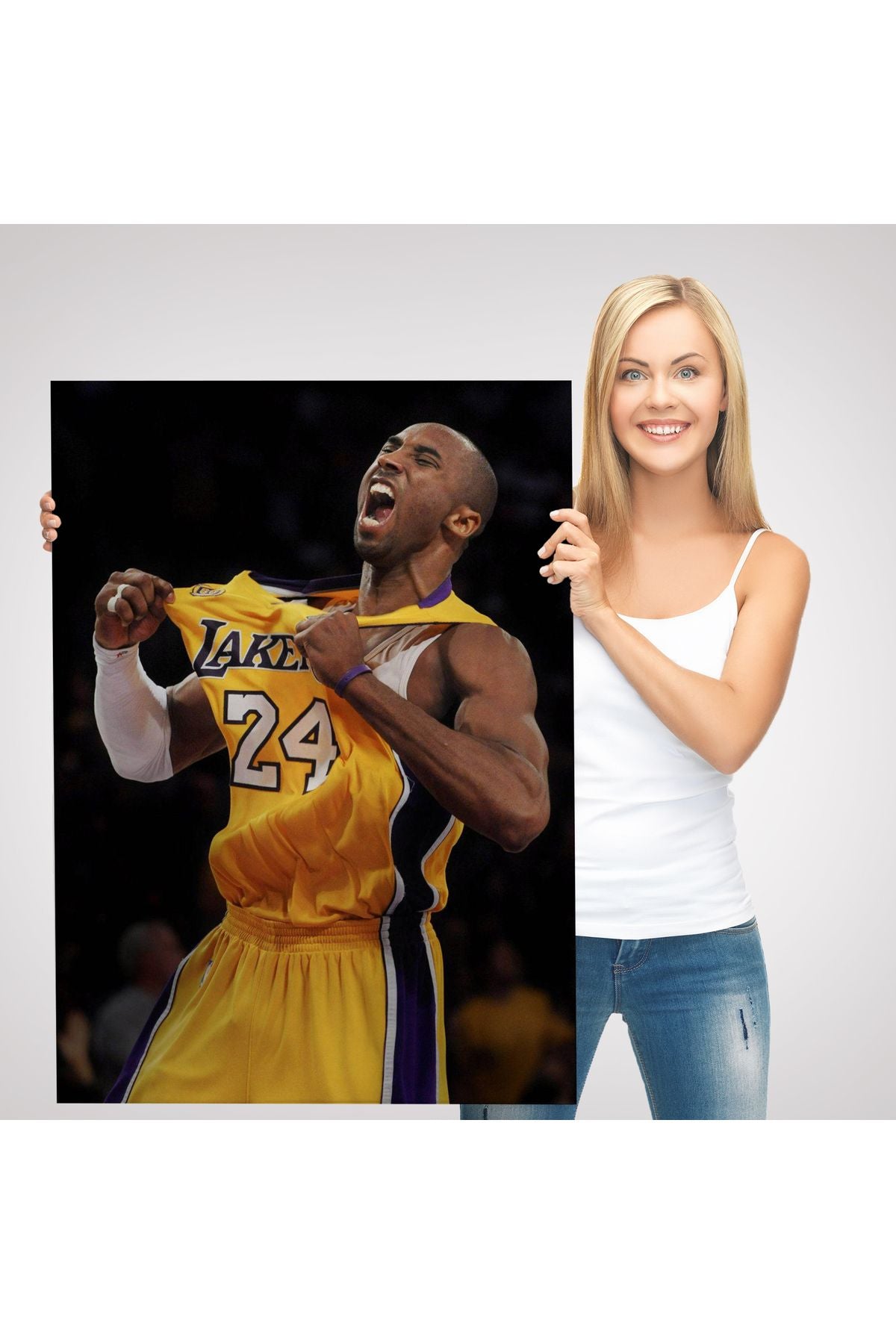 Kobe Bryant Los Angeles Lakers Kanvas Tablo-5117