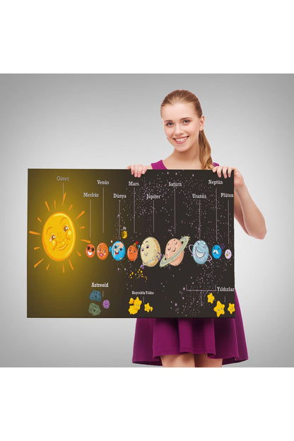 Sürreal Renkler Senfonisi Tablosu-6640