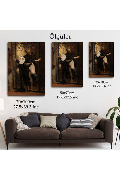 Ünlü Sabıka Fotoğrafı Posteri, Ünlü Mafya Patronu, Al Capone Kanvas Tablo-5292