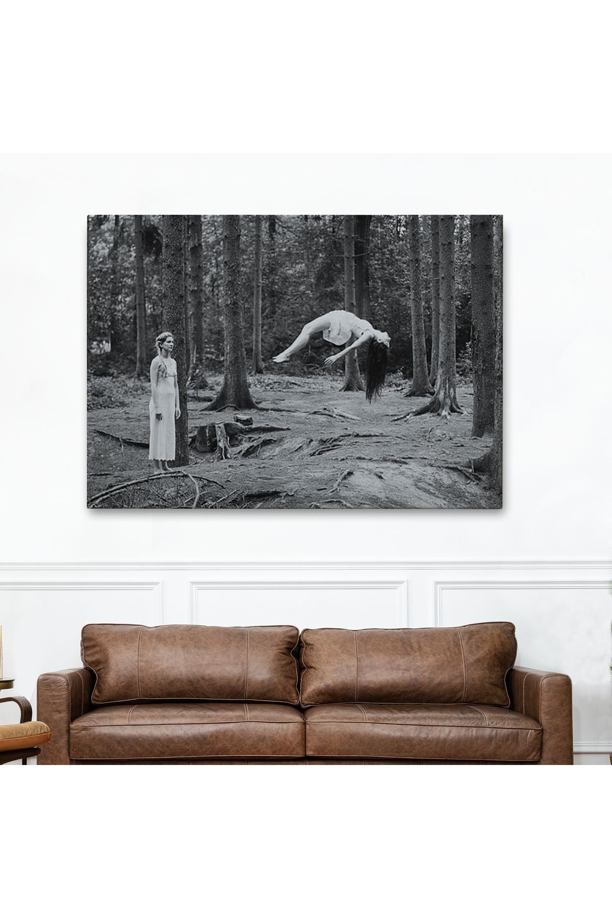 Yerden Yükselen Büyücü Kadın Tablosu-6575