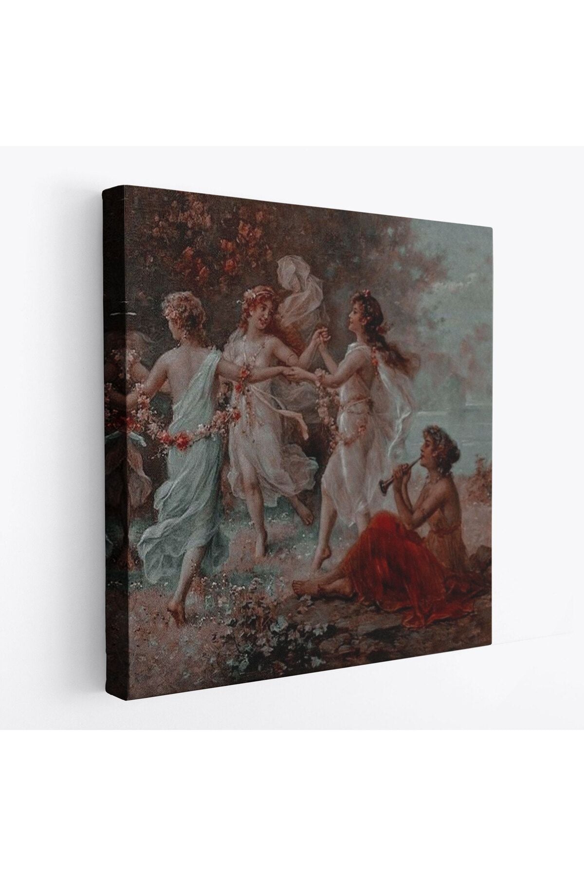 NW Özel Dans Eden Kadınlar Kanvas Tablo-5851