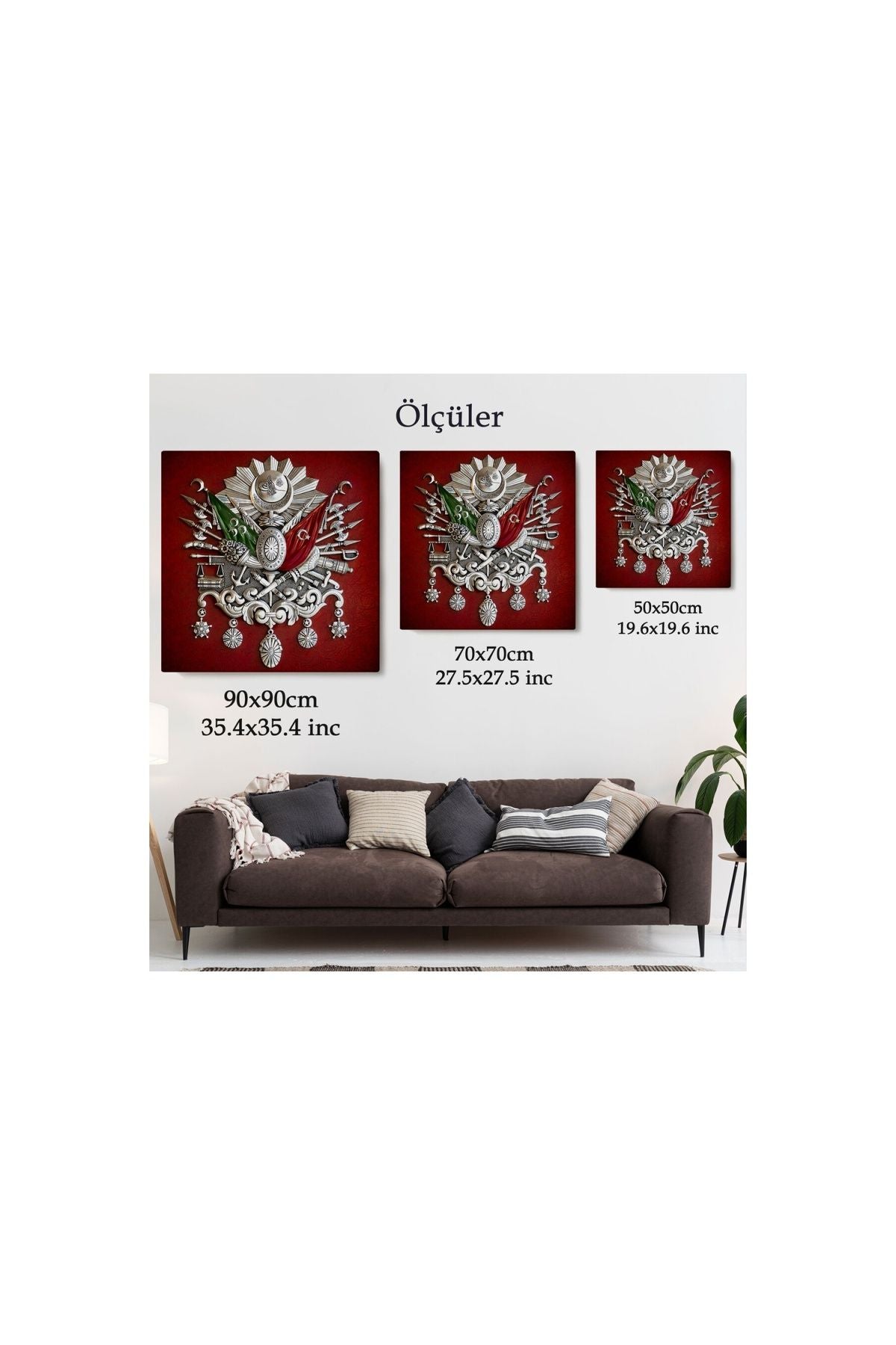 Osmanlı Tuğrası Kanvas Tablo-5885