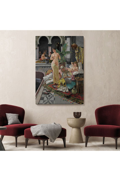 Osmanlı Kadınlar Hamamı Duvar Tablosu-6054