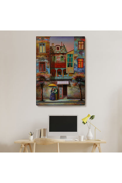 Aşık Çift Kanvas Duvar Tablosu-6046