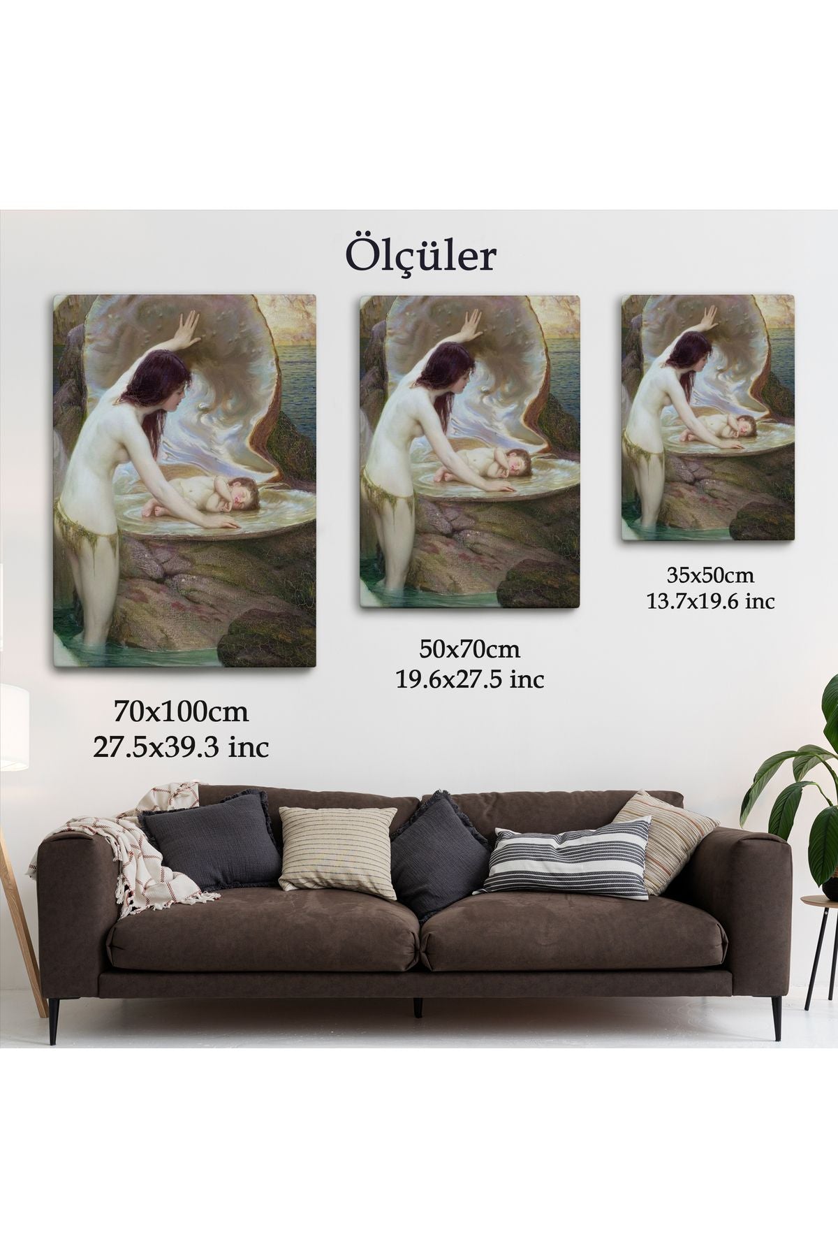 DB HG Hz Meryem ve Hz İsa Kanvas Tablo-6026