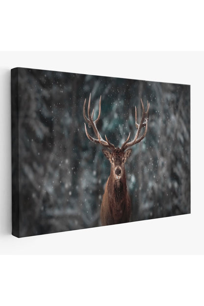 Geyik Dekoratif Kanvas Tablo 1164