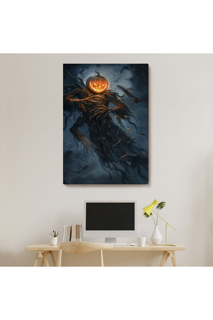 modagos068 Cadılar Bayramı Helloven Dekoratif Duvar Tablosu -6193