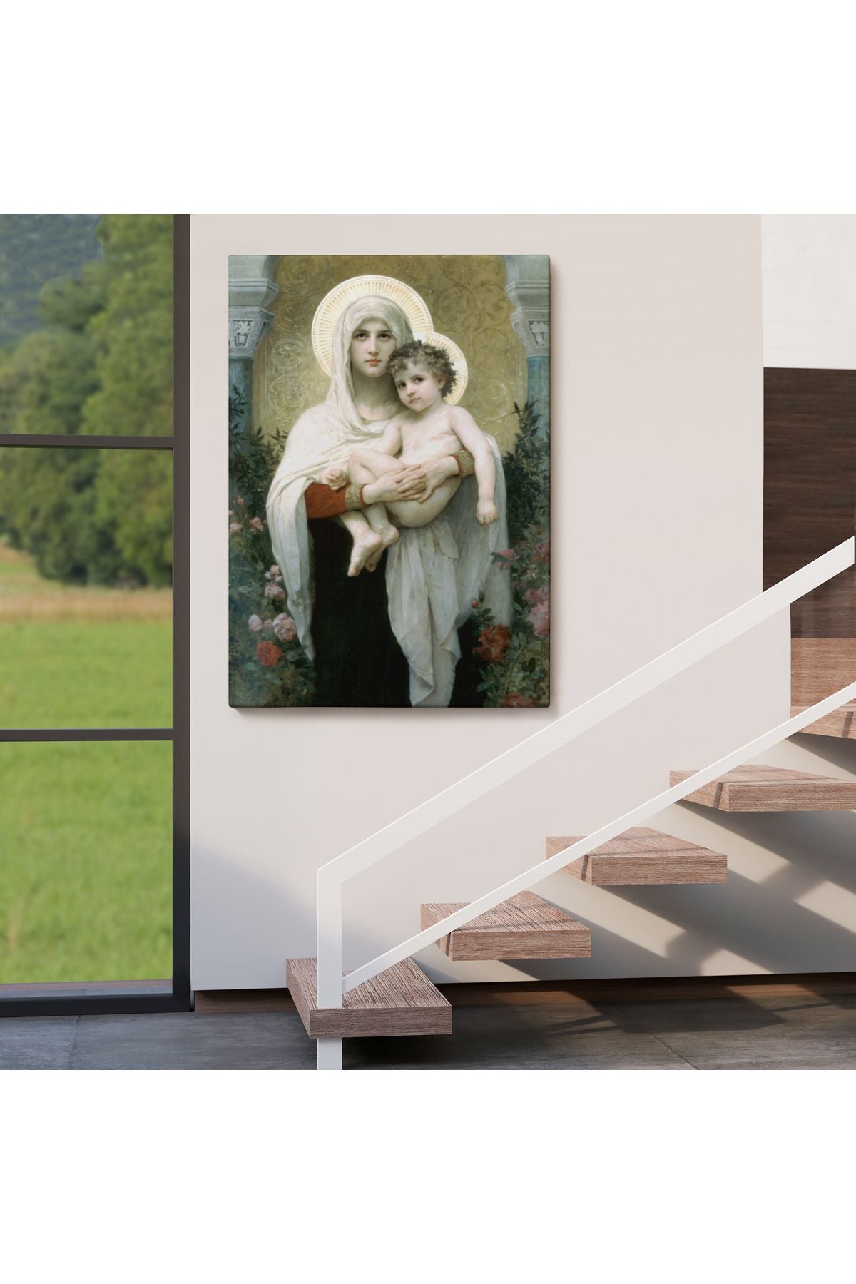 Meryem ve Oğlu İsa Tablo - Jesus Christ -6438