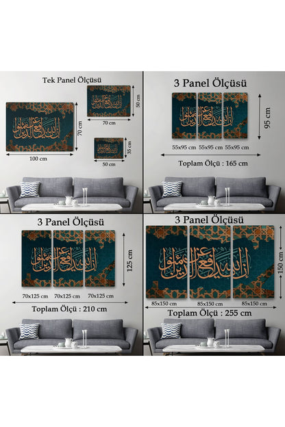 Rabbim, Ben Nefsime Zulmettim, Beni Bağışla (Kasas Suresi 16.Ayet) Tablo-3389