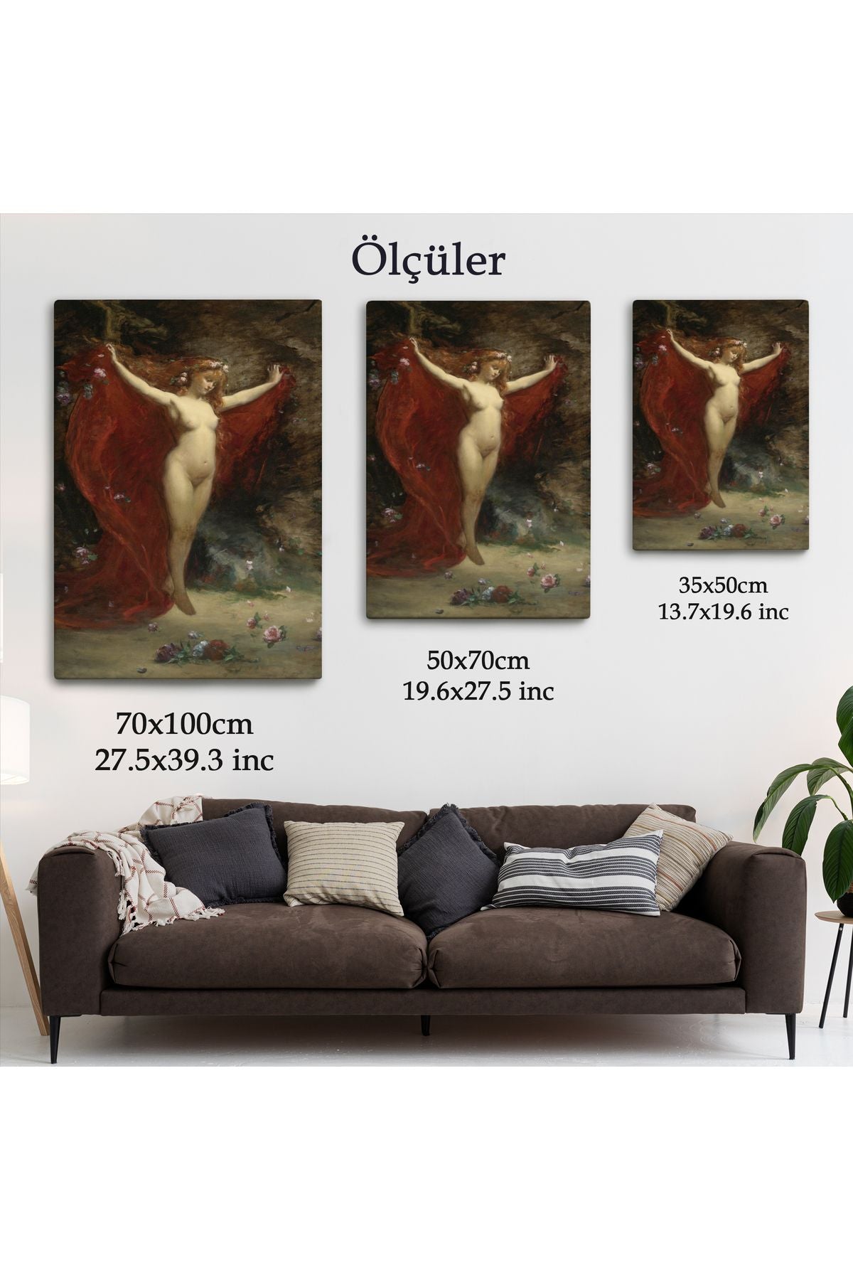 Carolus Duran Vizyon Dekoratif Duvar Tablosu-6314