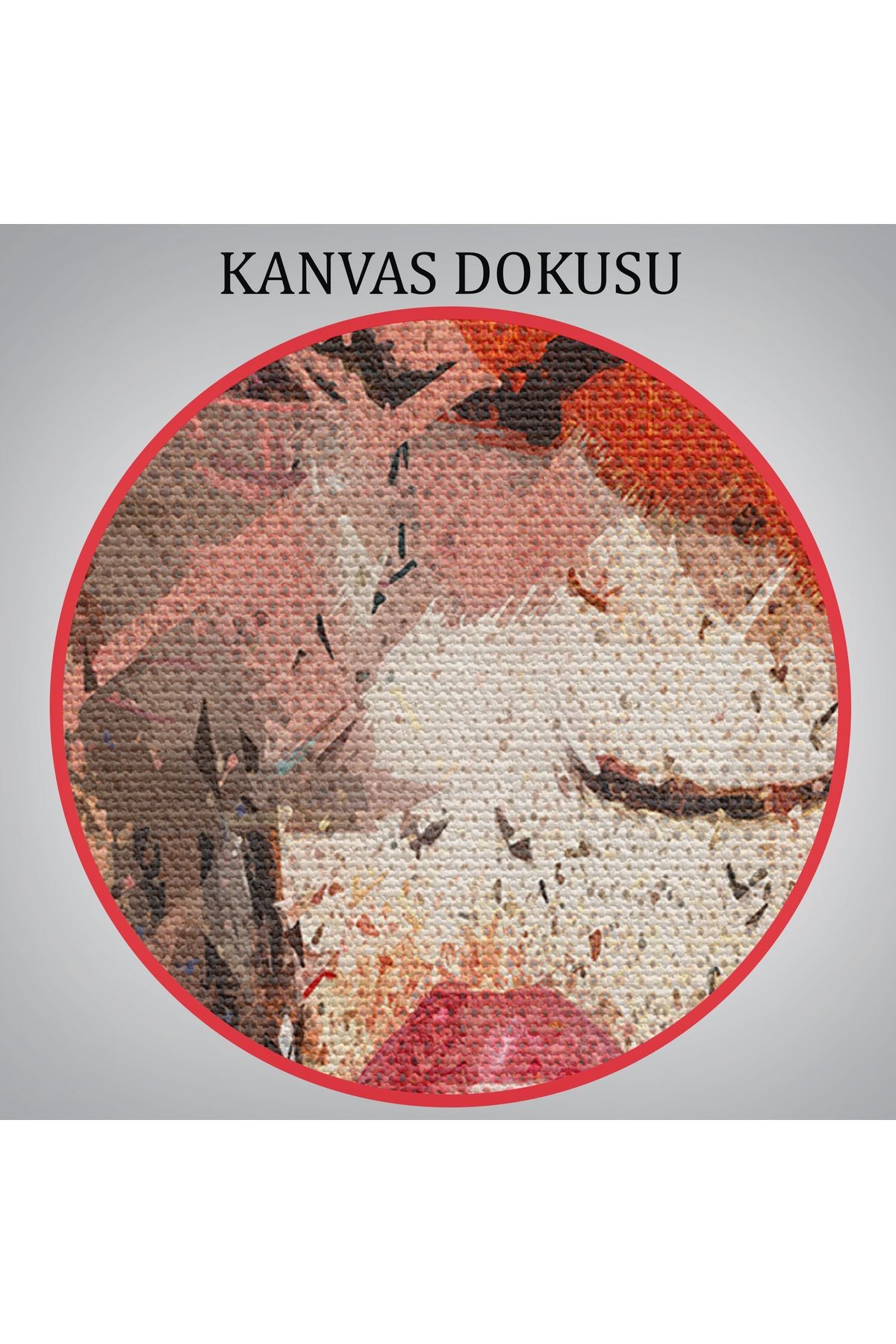 Çağdaş Sanat Kadın portresi Yağlıboya Görünüm Dekoratif Kanvas Duvar Tablosu-3534