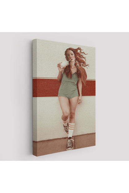 Günümüz Modern Venüsü Dekoratif Duvar Tablosu-6137