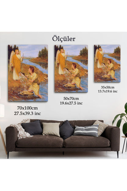 Başmelek Aziz Raphael Duvar Tablosu-6360