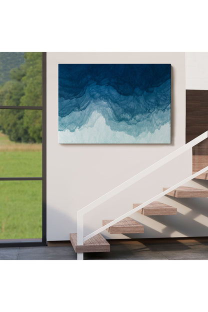 Dinlendirici Okyanus Renkleri Modern Kanvas Tablo-5053