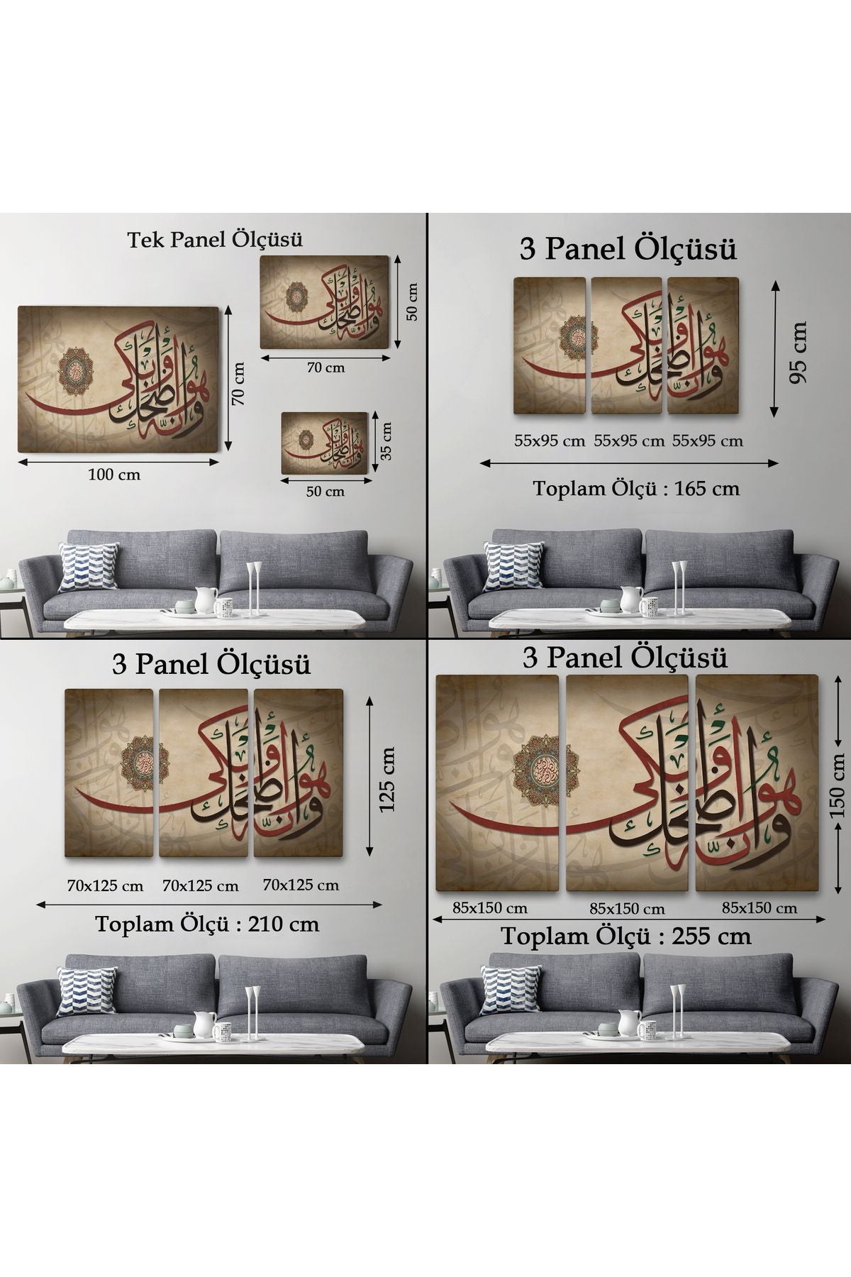 Şüphesiz Güldüren de Ağlatan da O'dur Necm Süresi 43. Ayet Yazılı Tablo-3396