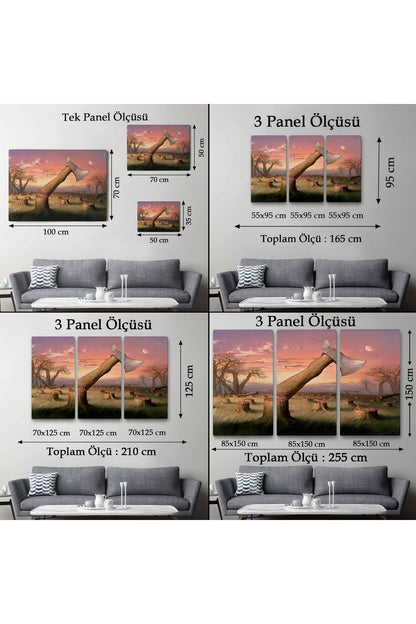 Kelebek Etkisi Sürreal Tablosu-6603