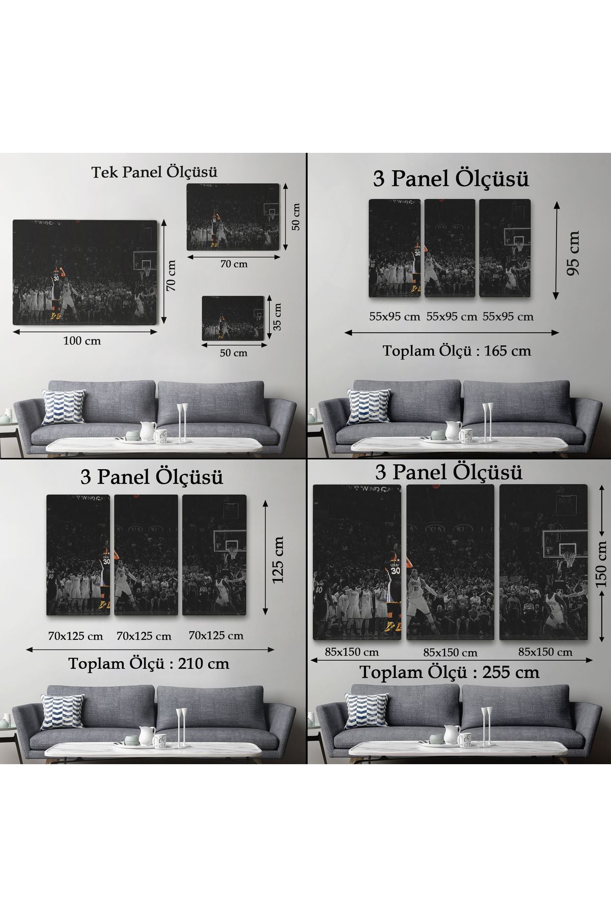 Stephen Curry Kanvas Tablo-5144