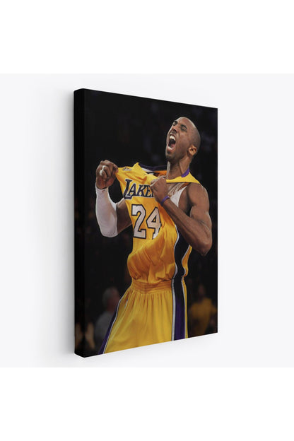 Kobe Bryant Los Angeles Lakers Kanvas Tablo-5117