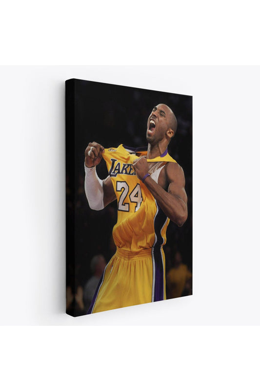 Kobe Bryant Los Angeles Lakers Kanvas Tablo-5117