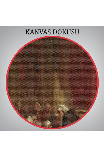 Benjamin Franklin Danışma Meclisi Huzuruna Çıkıyor Tablosu-6542