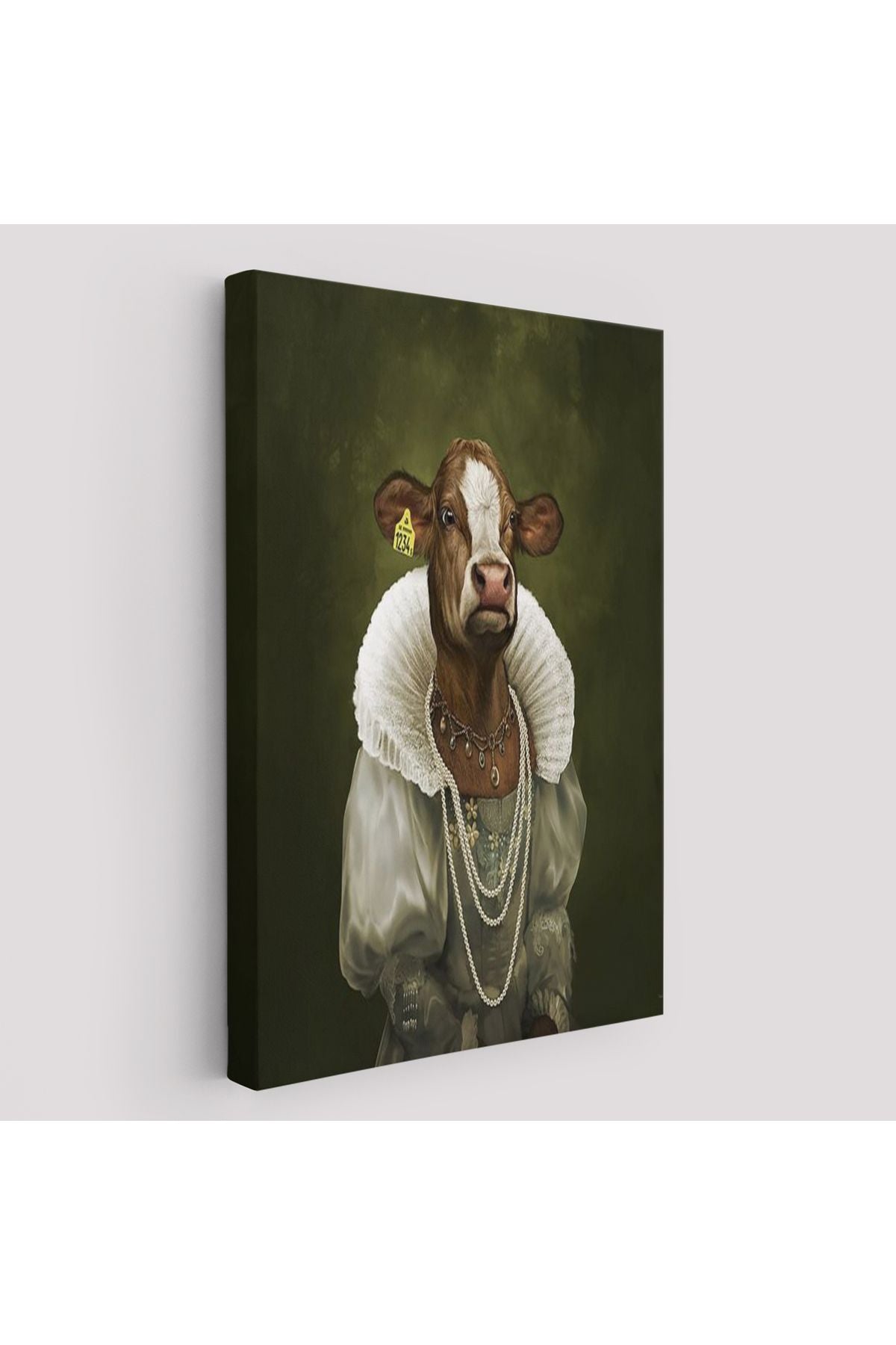 Ortaçağ Soylu Dana Duvar Tablosu-6045