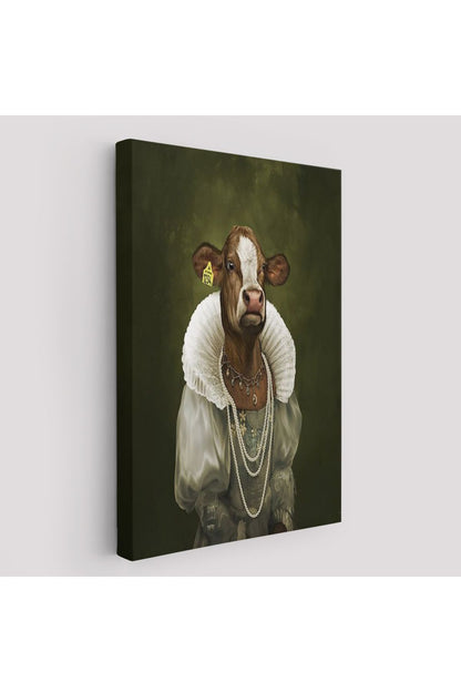 Ortaçağ Soylu Dana Duvar Tablosu-6045