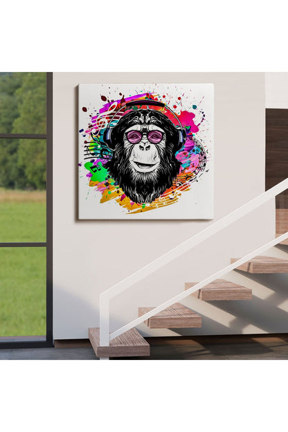 Dj Maymun Kanvas Tablo-5063