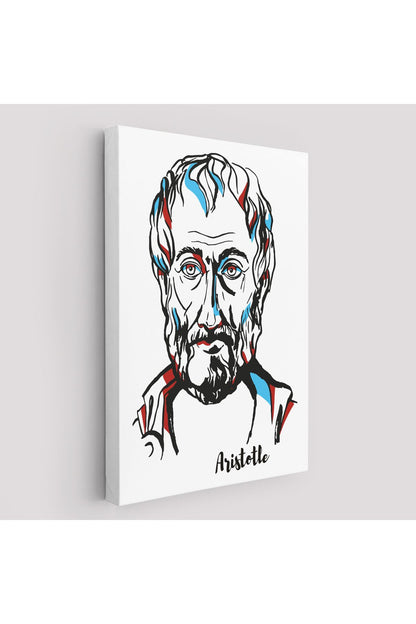 Aristoteles Dekoratif Kanvas Tablo-5919