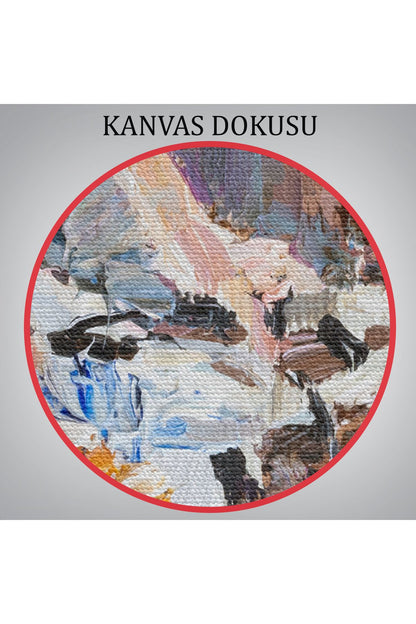 Bisiklete Binen Beyaz Elbiseli Kız Duvar Tablosu-6007