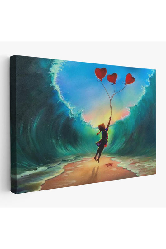 Özel Tasarım, Dekortif BaskıAşk Kurtarır Tablosu -6650