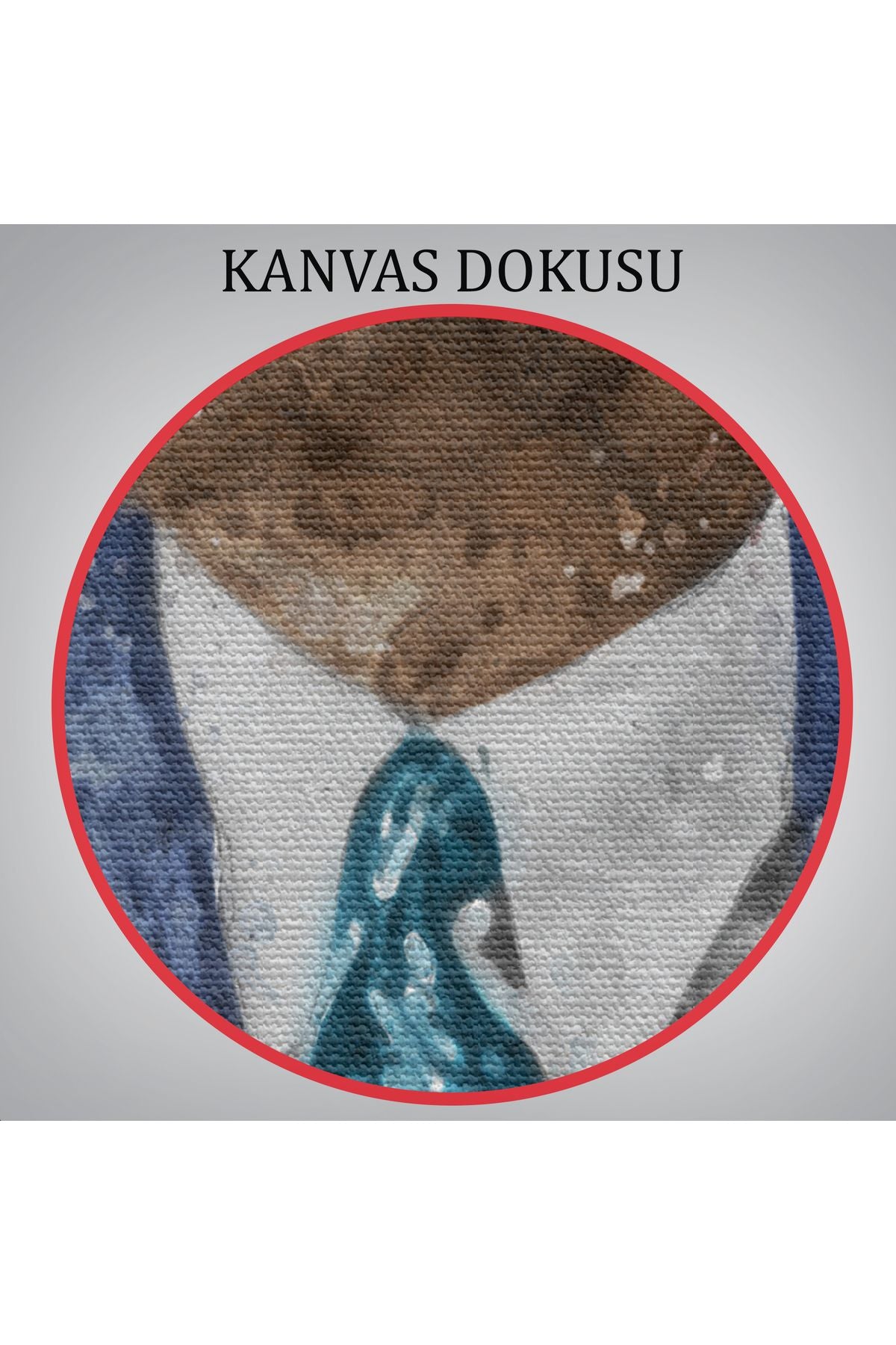 Mustafa Kemal Atatürk Suluboya Görünümlü Portresi Dekoratif Kanvas Tablo-DB-79