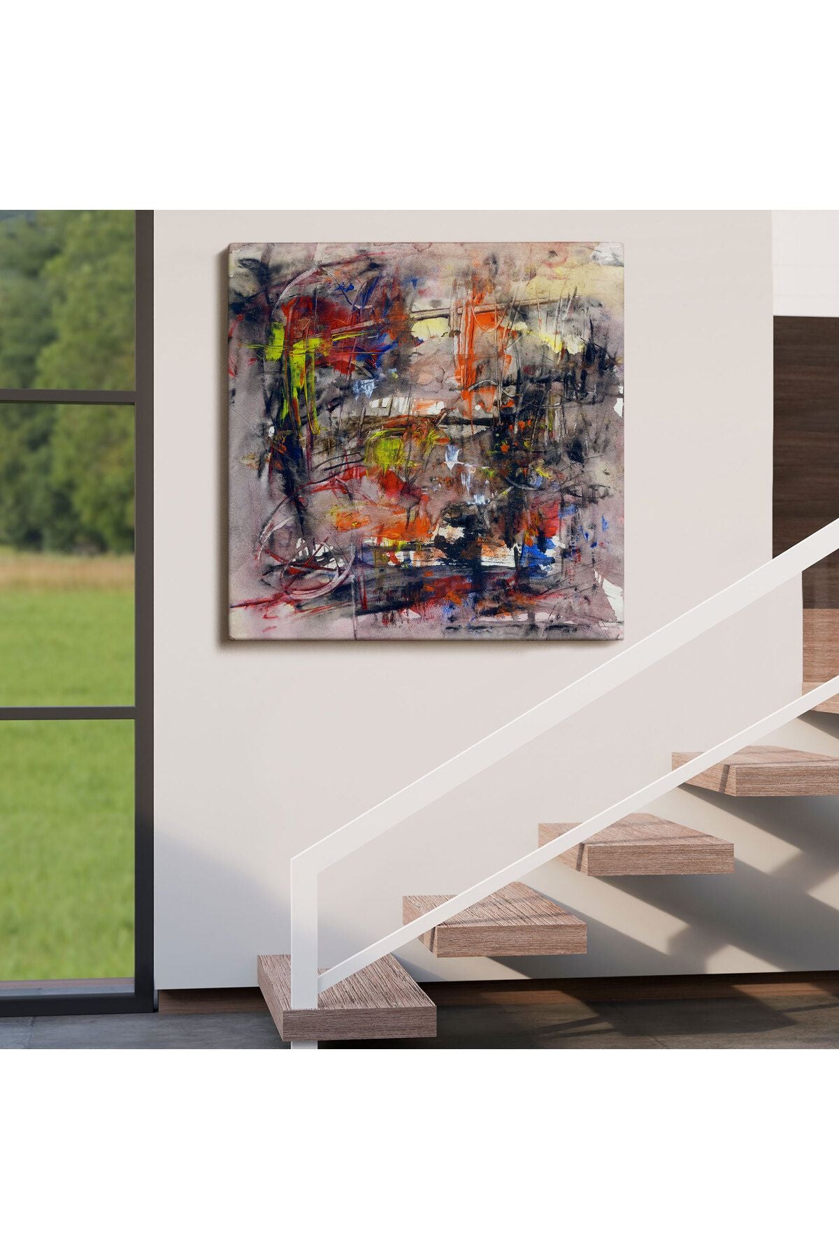Soyut Kanvas Tablo-5903