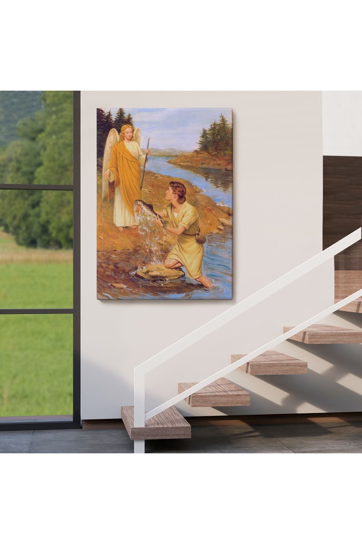 Başmelek Aziz Raphael Duvar Tablosu-6360