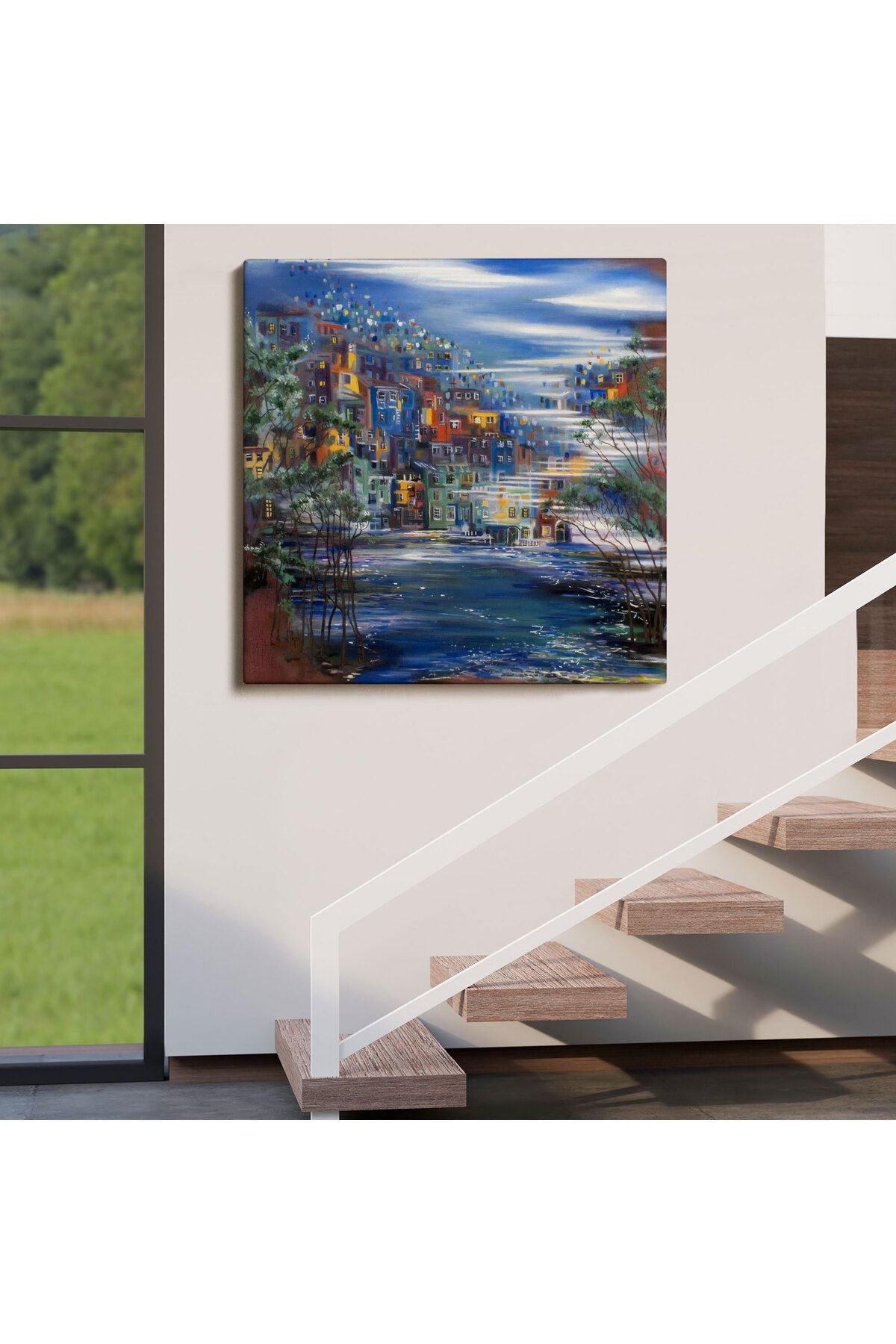 Gün Doğumu Öncesi Kanvas Tablo-5900