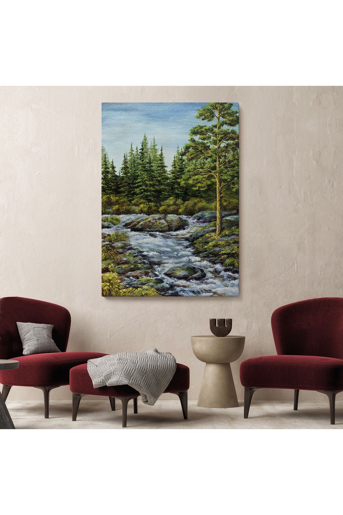 Ormandan Akan Akarsu Tablo-5973