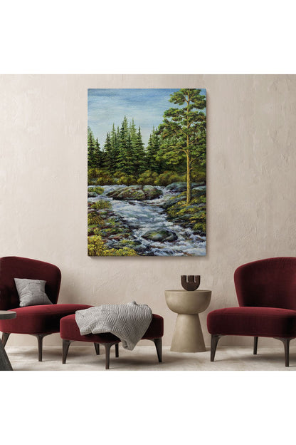 Ormandan Akan Akarsu Tablo-5973