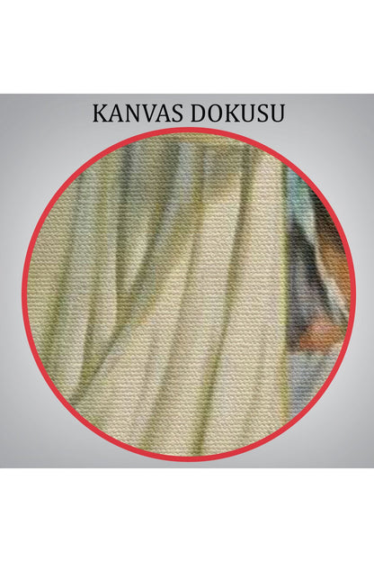 Rab İsa Binlerce Kişiyi Birkaç Ekmek ve Balıkla Doyuruyor Tablo Jesus Christ -6386