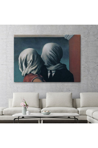 Rene Magritte The Lovers Tablosu-5161