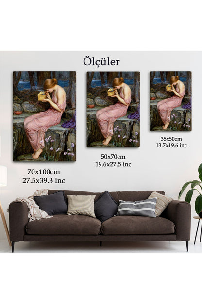 Psyche Altın Kutuyu Açıyor Yunan Mitolojisi Duvar Tablosu-6261