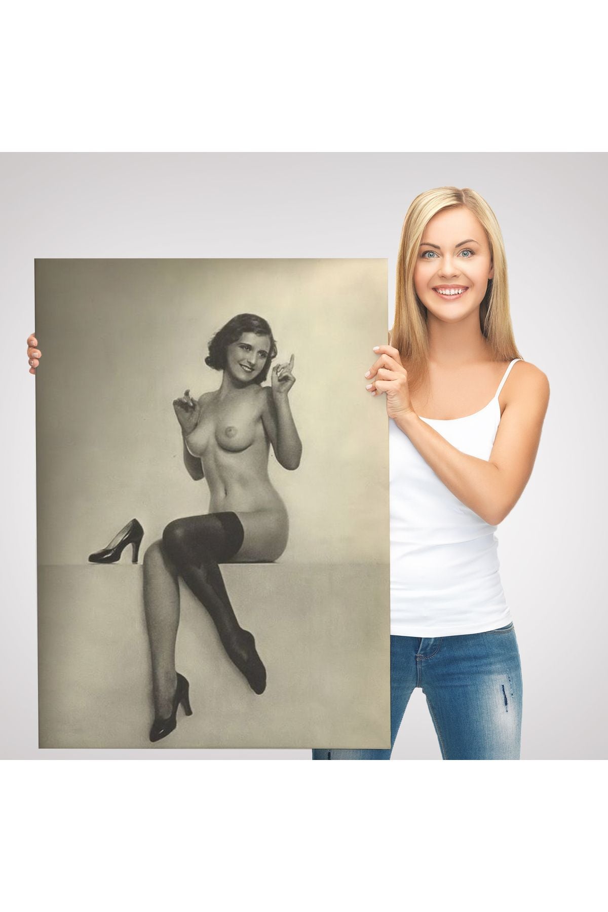 William Mortensen Tarafından Külkedisi Kanvas Tablo-5261