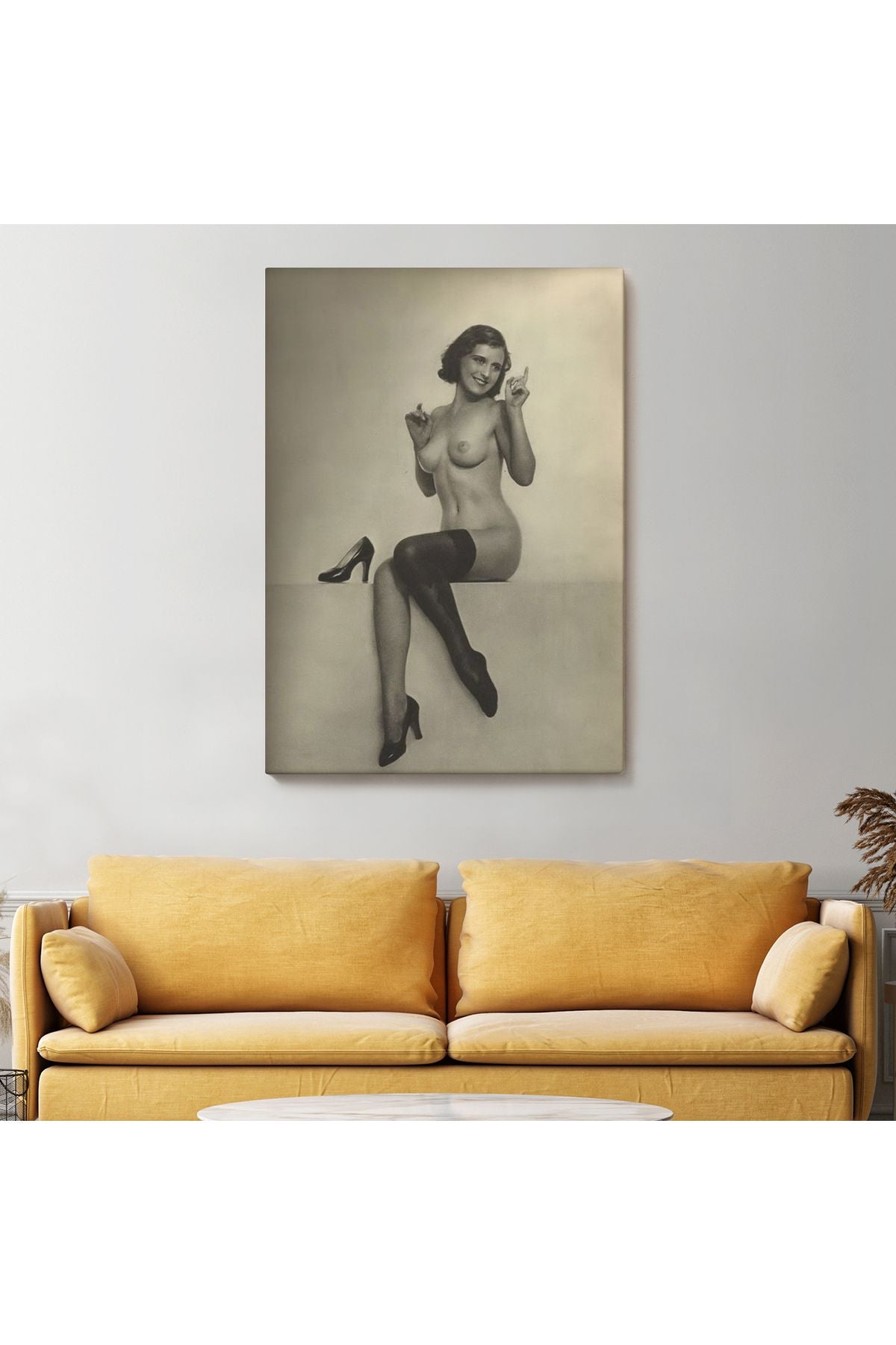 William Mortensen Tarafından Külkedisi Kanvas Tablo-5261