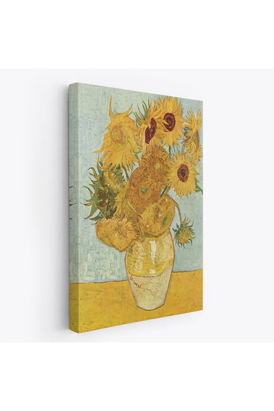 Vincent Van Gogh Ayçiçekleri İsimli Eseri Kanvas Tablo-5133