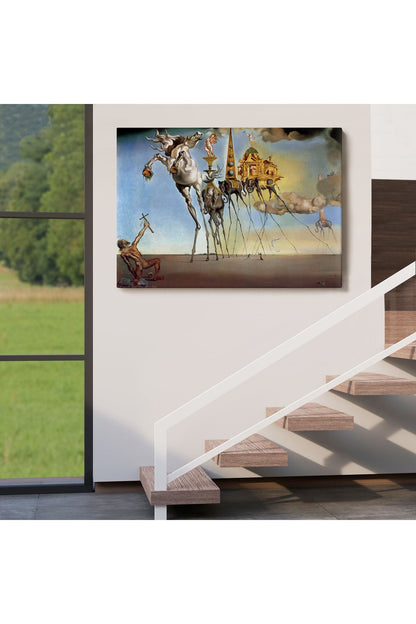 Salvador Dali - The Temptation of St. Anthony Kanvas Tablo-5162